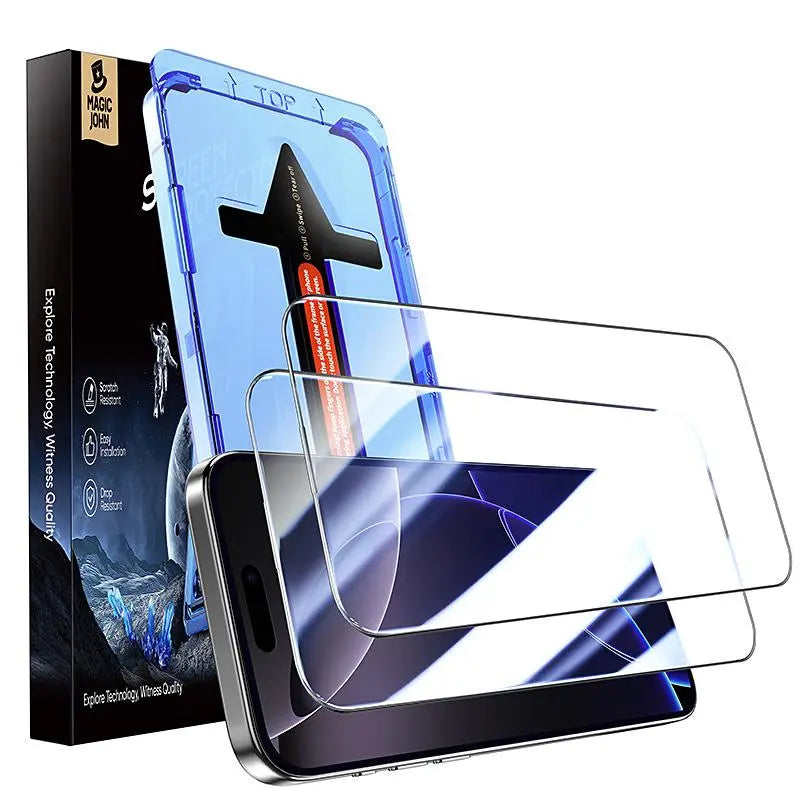 Magic John Tempered Glass Screen Protector (Privacy Screen)